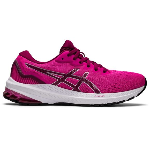 ASICS GT-1000 11 Women's Running Shoes Dried Berry/Pink GLO Size 8.5 US - Picture 2 of 9